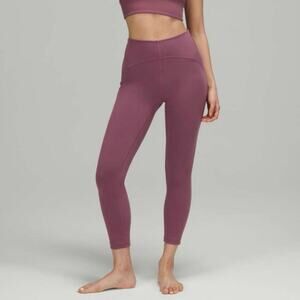 Lululemon InStill High Rise Tight 25" Vintage Plum Size 2